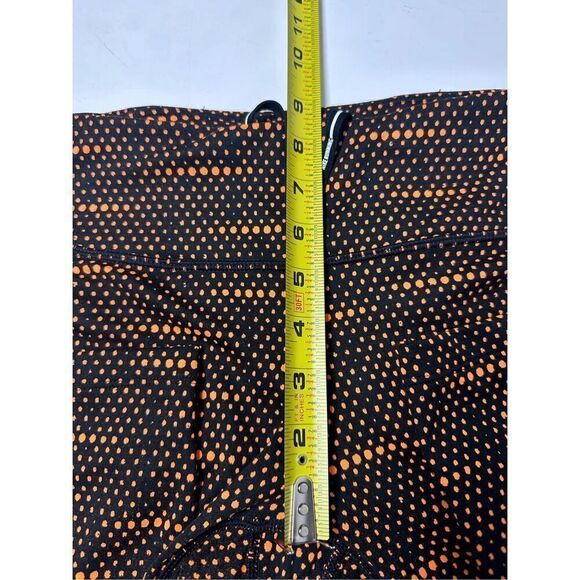 Nike Women's Dri Fit Epic Run Printed Capri Black/Orange Size M - Picture 13 of 16